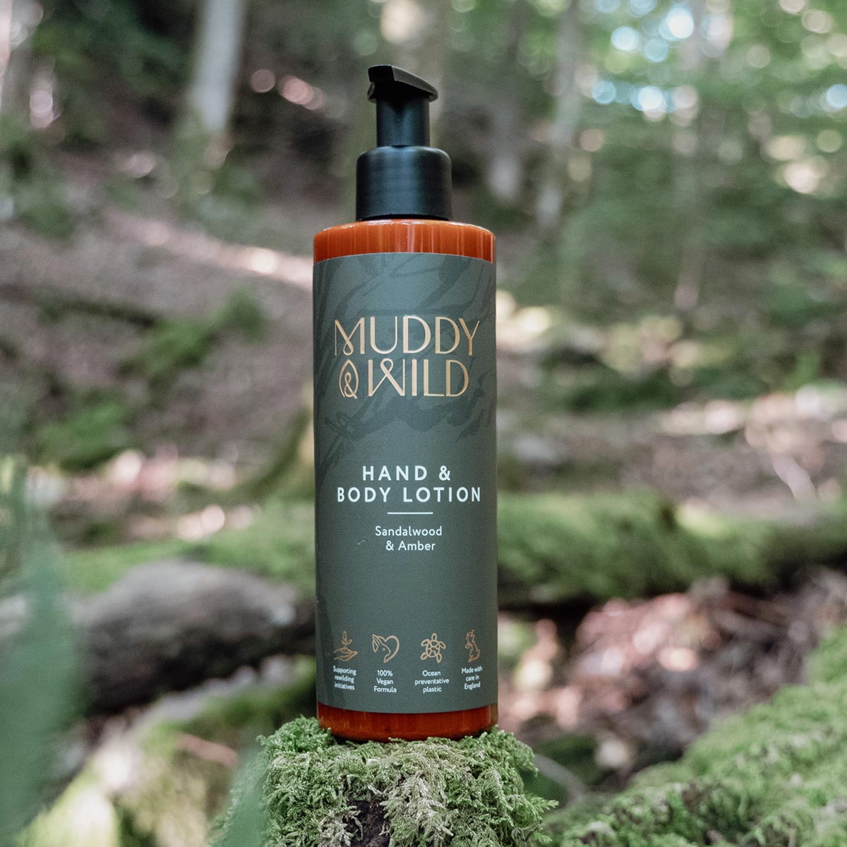 Hand & Body Lotion 250ml - Muddy & Wild